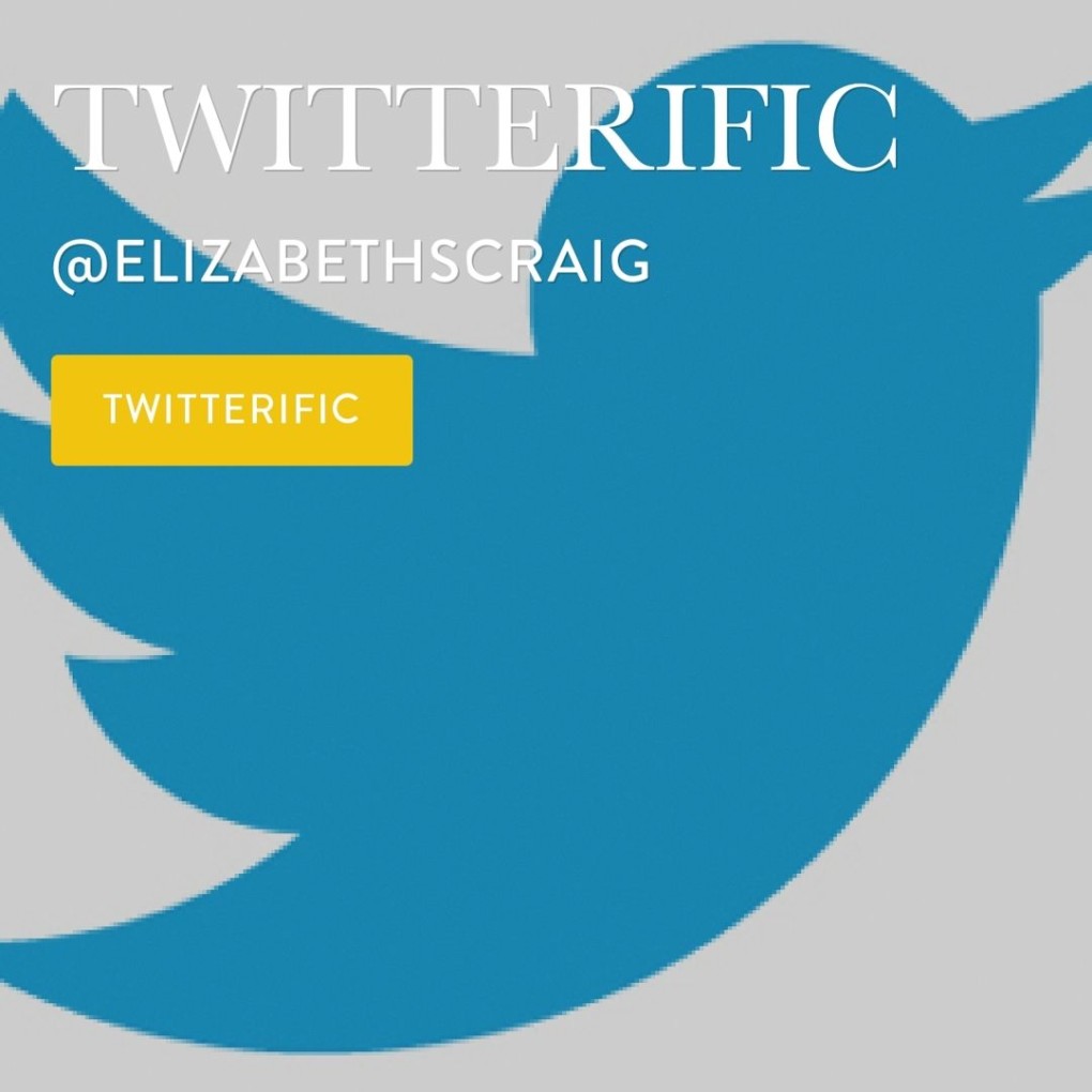 Twitterific Writing Links by @elizabethscraig Elizabeth Spann Craig