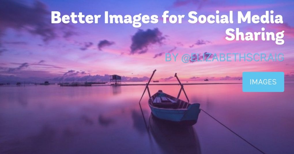 Boat on lake at sunrise demonstrates the importance of good images.