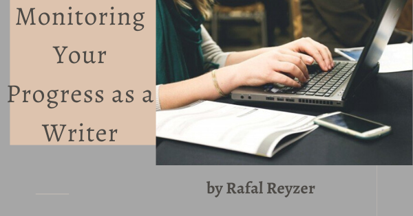 Woman typing on laptop computer. 